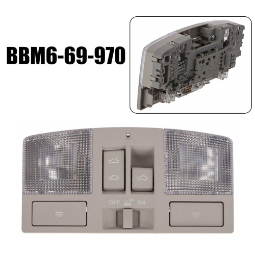 Luz de leitura do console com interruptor do teto solar para Mazda3 2010-2013BBM6-69-970 1