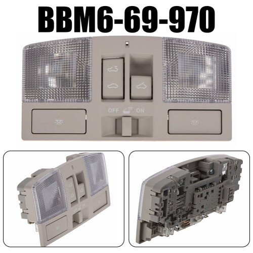 Luz de leitura do console com interruptor do teto solar para Mazda3 2010-2013BBM6-69-970 2