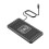 Phone Fast Wireless Charging Pad Versatile Easy Installation Charger Station 1m Type C 5