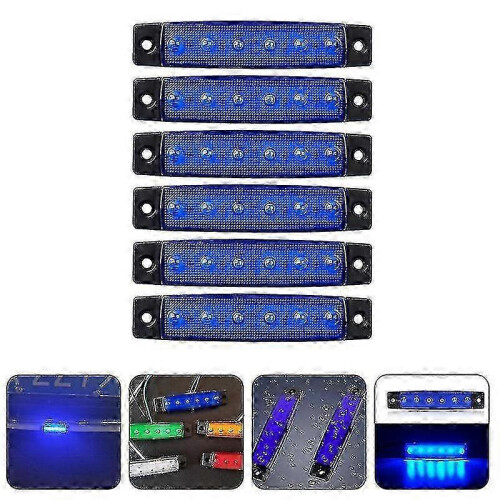 6 τεμάχια αδιάβροχα φώτα καμπίνας σκαφών LED 12V, εσωτερικός φωτισμός θαλάσσης 2