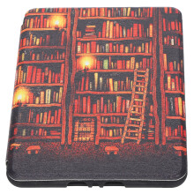 Ultradünne Lederhülle für Kindle Paperwhite 4. Generation 2018, Schutzgehäuse in Gold