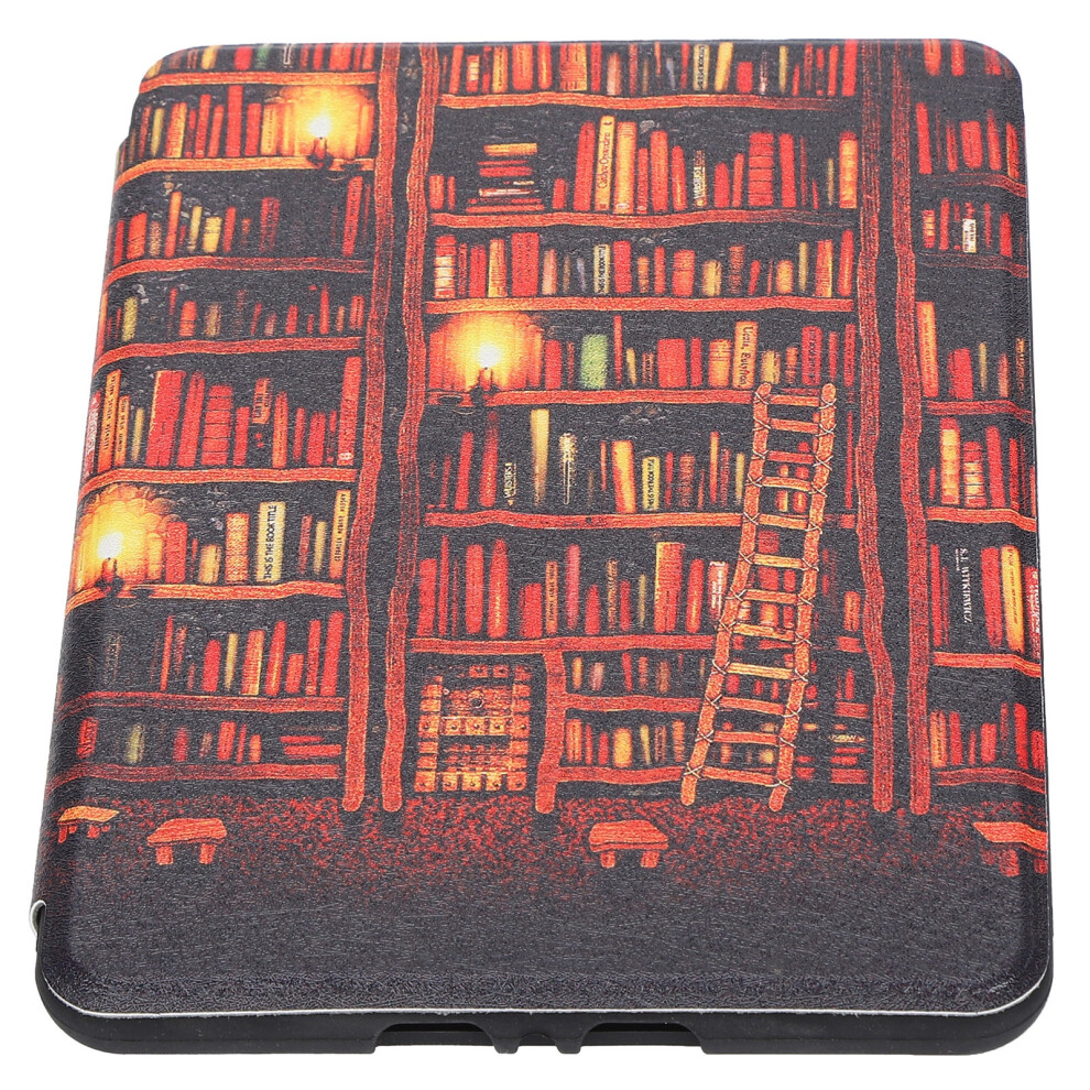 Ultra Slim Microfiber Leather Case For Kindle Paperwhite 2018 4Th Gen, Book Design Golden 9331390771661