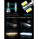 Λαμπτήρες προβολέων Lasfit H1LED, προβολείς ομίχλης, 60W6000LM6000K, 2 λαμπτήρες 6