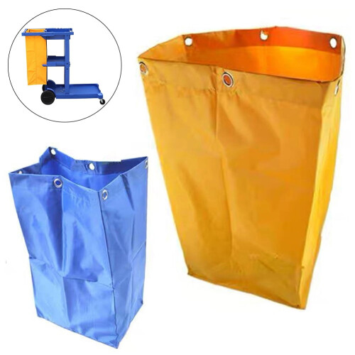 Thickened Replacement Cleaning Cart Bag Blue 2