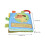 Baby Soft Cloth Story Book with Rattle 5