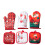 Kitchen Mitts+Mat,Christmas Gift Baking Insulated Gloves with mat /2 Set 4