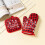 Kitchen Mitts+Mat,Christmas Gift Baking Insulated Gloves with mat /2 Set 2