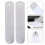 2Pcs Aluminium Sock Setting Boards Plated Silver Practical Sublimation Accessories 3