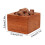 Premium Wood Aromatherapy Diffuser - Handcrafted Walnut & Beech Solid Wood - Compact 2.12 Inch Design - Purifies Ambience for Relaxation 3