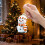 Snowman Ornament Acrylic Christmas Tree Decoration Orange 4