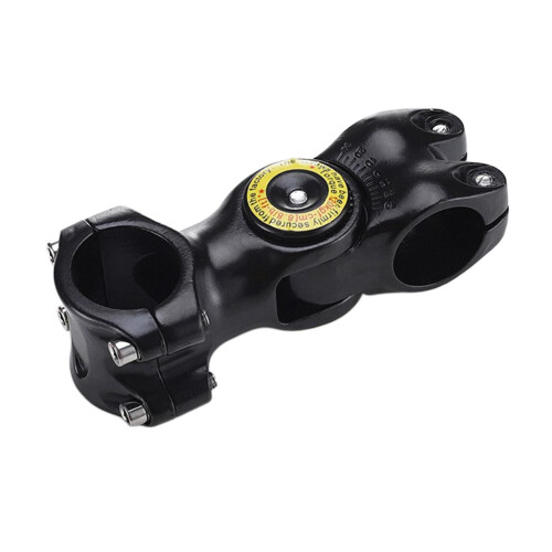 Bike Stem 31.8mm Short Handlebar Stem Riser Adjustable 90 degree Stem 1