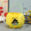 Halloween Candy Bag Yellow Ghost Face 3