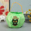 Halloween Candy Bag Yellow Ghost Face 4
