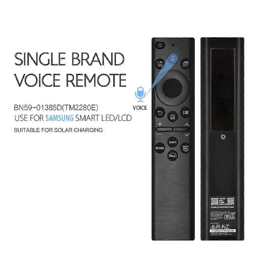 BN59-01385D 8m Range Solar Charging Remote Control Voice Control Remote compatible Samsung TV 1