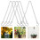 Metal Hanging Chains with Hooks 10 pcs 2