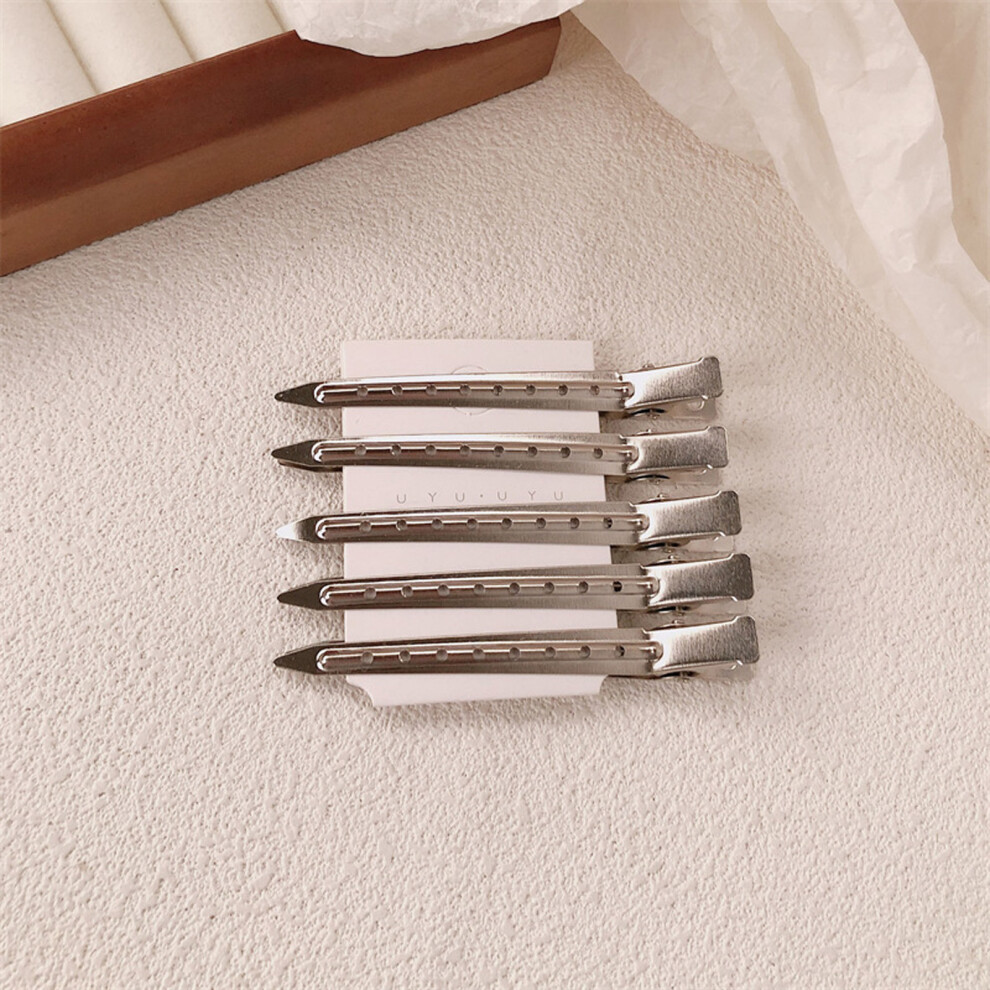 Reach-Tools Unisex (10) Alloy Duckbill Hair Clips For Salon Styling