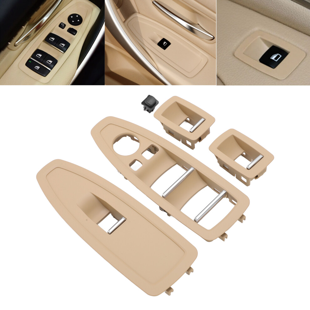 Switch Button Trim Cover For Bmw F20 F30 2012-2019 Beige 7055741653667