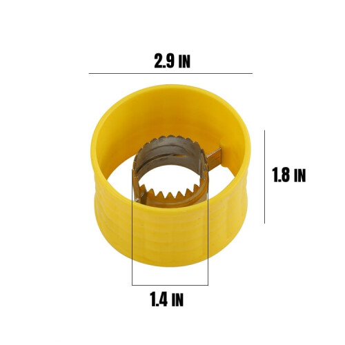 2 Pcs Home Corn Peeler, Creative Rotating Tool for Quick Corn Kernels 1