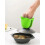 Kitchen Gloves, Silicone, Potholder, Heat Resistant, Pattern: Green Frog 2