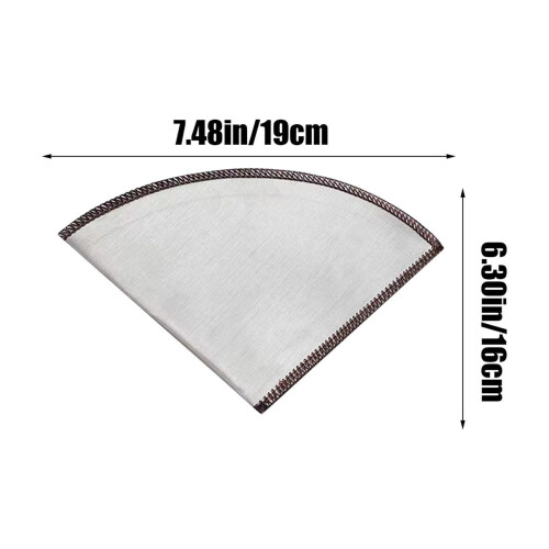 Stainless Steel Coffee Filter Fine Mesh for Pour Over 1