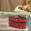 Father Christmas Pattern Protective Case Ironing Machine Storage Bag Handle with Zipper Most Iron, Case Only 2