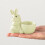 Ceramic Easter Egg Holder, Soft-Boiled Egg Cup with Rabbit Design – Compatible with Standard Eggs, Home & Kitchen Decor 5