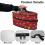 Father Christmas Pattern Protective Case Ironing Machine Storage Bag Handle with Zipper Most Iron, Case Only 5