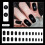 (Standard) Chic Black Reusable False Nails for Women 1