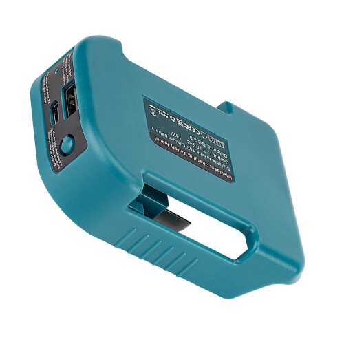 USB-opladeradapter til 18V/20V batteri2USB-grænseflade med type C hurtigopladningsgrænsefladedele 1