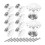 10Pcs Clear Acrylic Crystal Knobs For Cabinets Home Decor 1.2x1.2x1In 5