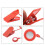 Treadmill Safety Key Replacement Round 2 Pack Red 7
