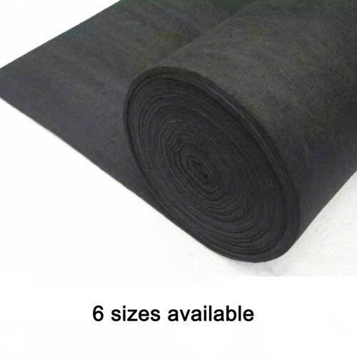 Carbon Felt Sheets Graphite Soft High-Temp Insulation 4 pcs 2