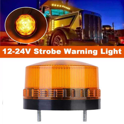 LED Rotating Beacon,Emergency Strobe Warning Light,12 V Magnetic Flash Lamp 1