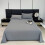 Fiber Bed Sheets 86.6x90.55Inch Super Soft Summer Cooling Lightweight Solid Color Ease Skin Friendly Machine Washable Sheets 8