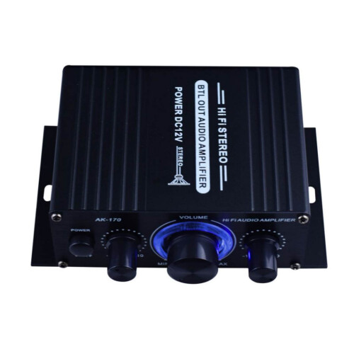 Μίνι ενισχυτής ισχύος 20W+20W RMS για βελτιωμένη ποιότητα ήχου για οικιακό 1