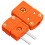 Thermocouple Plug Adapter Cable Multi-Outlet Orange 8