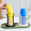 Black Disposable Cup Dispenser - Cup Storage Rack,for Kitchen,Office,Party,Easy Dispensing,Space Saving 3