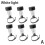 LED Solar String Fairy Lights Rope Strips for Outdoor Garden Pool - Create Atmosphere, Efficient Solar Charging, ABS Material 8