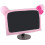 Monitor Cover Cat Ear Dustproof 20-29 Inch Pink 3