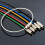 Mini screw locking steel wire keychain cable 2