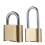Brass 4-Digit Combination Padlock for Outdoor Security 7