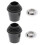 2pack Threaded Bass Drum Spur / Floor Tom Leg Tips Rubber Feet w/ Lock Nut 7