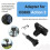 TELESIN Magnetic Two Claw Adapter Action Camera Accessories for  OSMO Action 3 Adapter 6