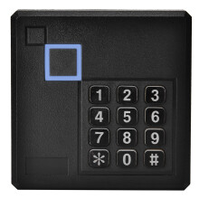 Waterproof RFID Card Reader 125KHz/13.56MHz Wiegand 26/34 Black