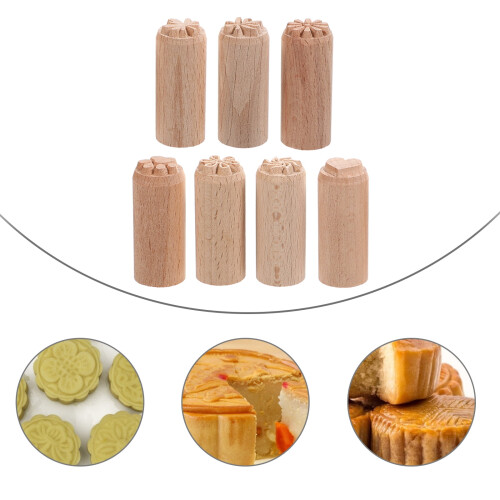 Set aus 7 Holzstempeln 1