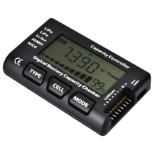 G.T.Power 2-7S Tragbarer Digitalbatterietester, 66g, Kompakt, LCD-Display