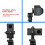 Video Camera  Hydraulic Professional Damping Quick Release Plate Overhead Shooting Horizontal Vertical Tripod 4