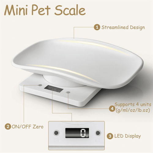 1 * pet scale-White 1