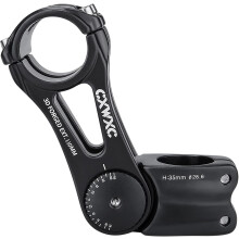 Verstelbare MTB-stuurpen 31,8 mm, 70, 110 mm, stuurverlenger van aluminiumlegering – Compatibel met MTB's, racefietsen en stadsfietsen