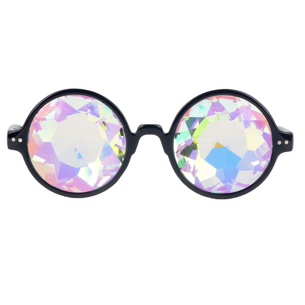Dodoing Festivals Kaleidoscope Glasses Goggles Rainbow Prism Diffraction Crystal Lenses Festival Party 9028731234939